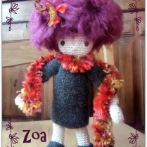 Zoa, petite poupée au crochet