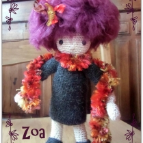 Zoa, petite poupée au crochet