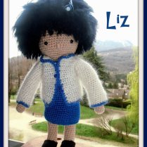 Liz petite poupée au crochet