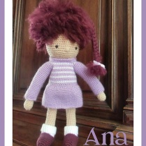 Ana, petite poupée au crochet
